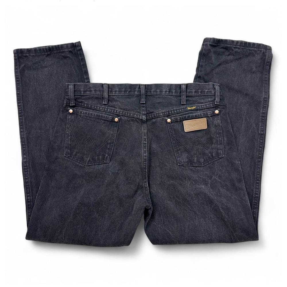 Wrangler 13MWZKL Western Cowboy‎ Cut Original Fit Denim Jeans Men's 36x30 Brown